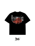 OBITO UCHIHA DOUBLE PRINT "PREMIUM" BLACK TEE