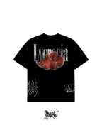 ITACHI UCHIHA AOP "PREMIUM" BLACK TEE