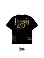 MINATO NAMIKAZE AOP "PREMIUM" BLACK TEE