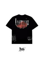 MADARA UCHIHA AOP "PREMIUM" BLACK TEE