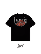 MADARA UCHIHA DOUBLE PRINT "PREMIUM" BLACK TEE