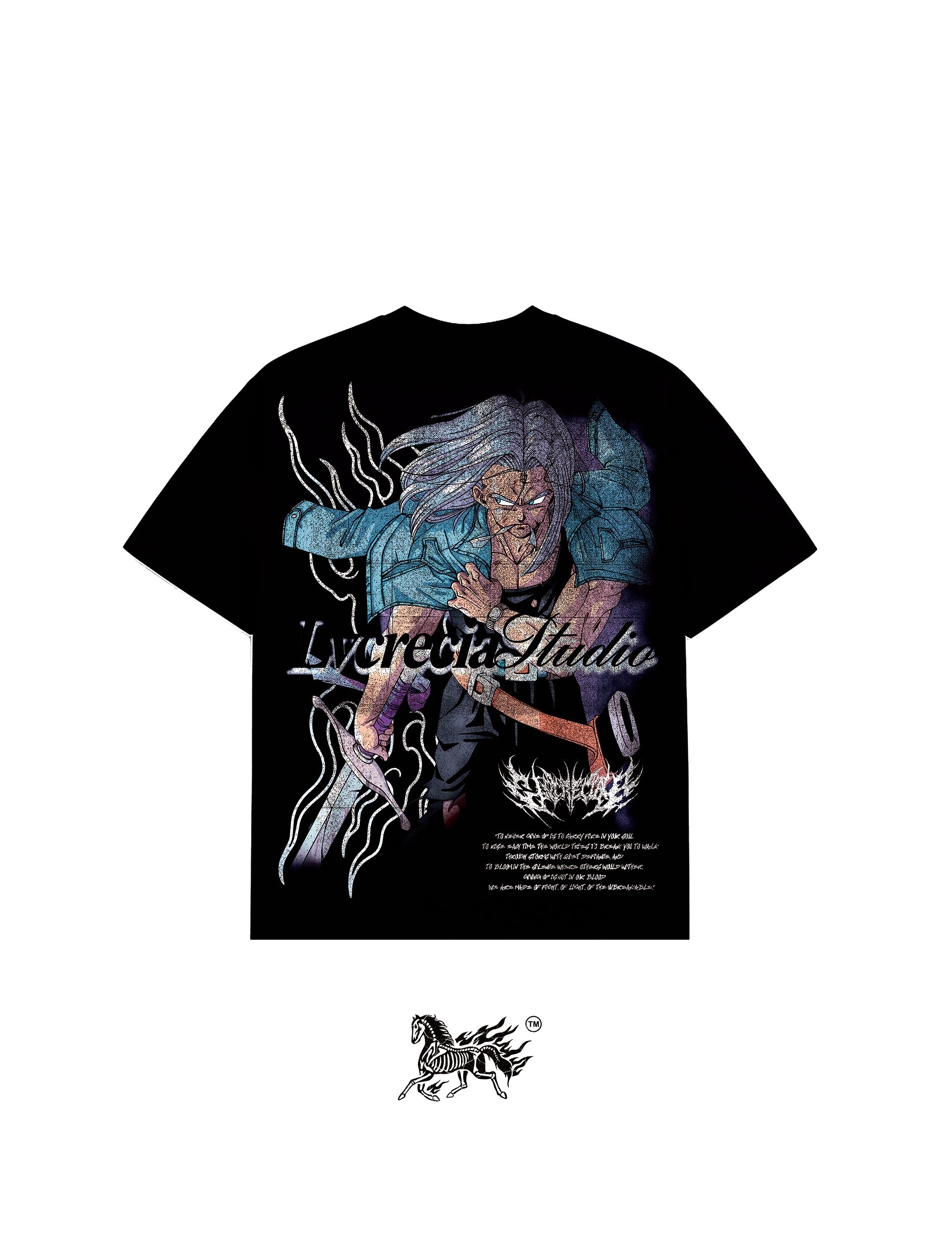 FUTURE TRUNKS "PREMIUM" BLACK TEE