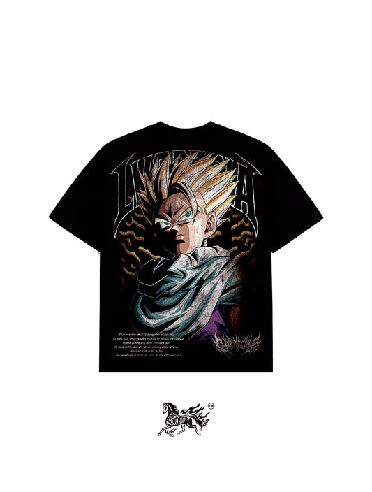 KID GOHAN “PREMIUM" BLACK TEE