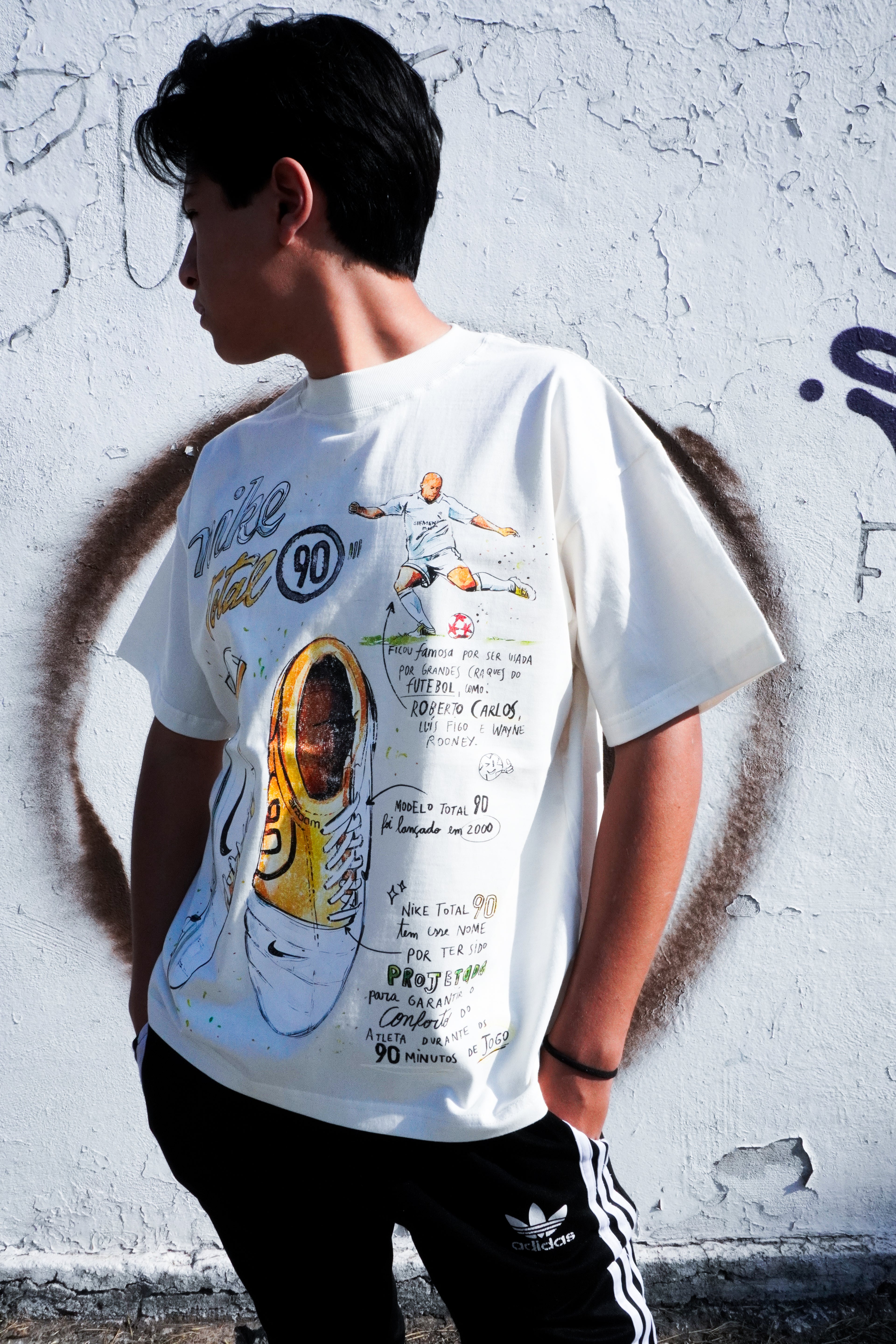 TOTAL 90 "PREMIUM" IVORY TEE