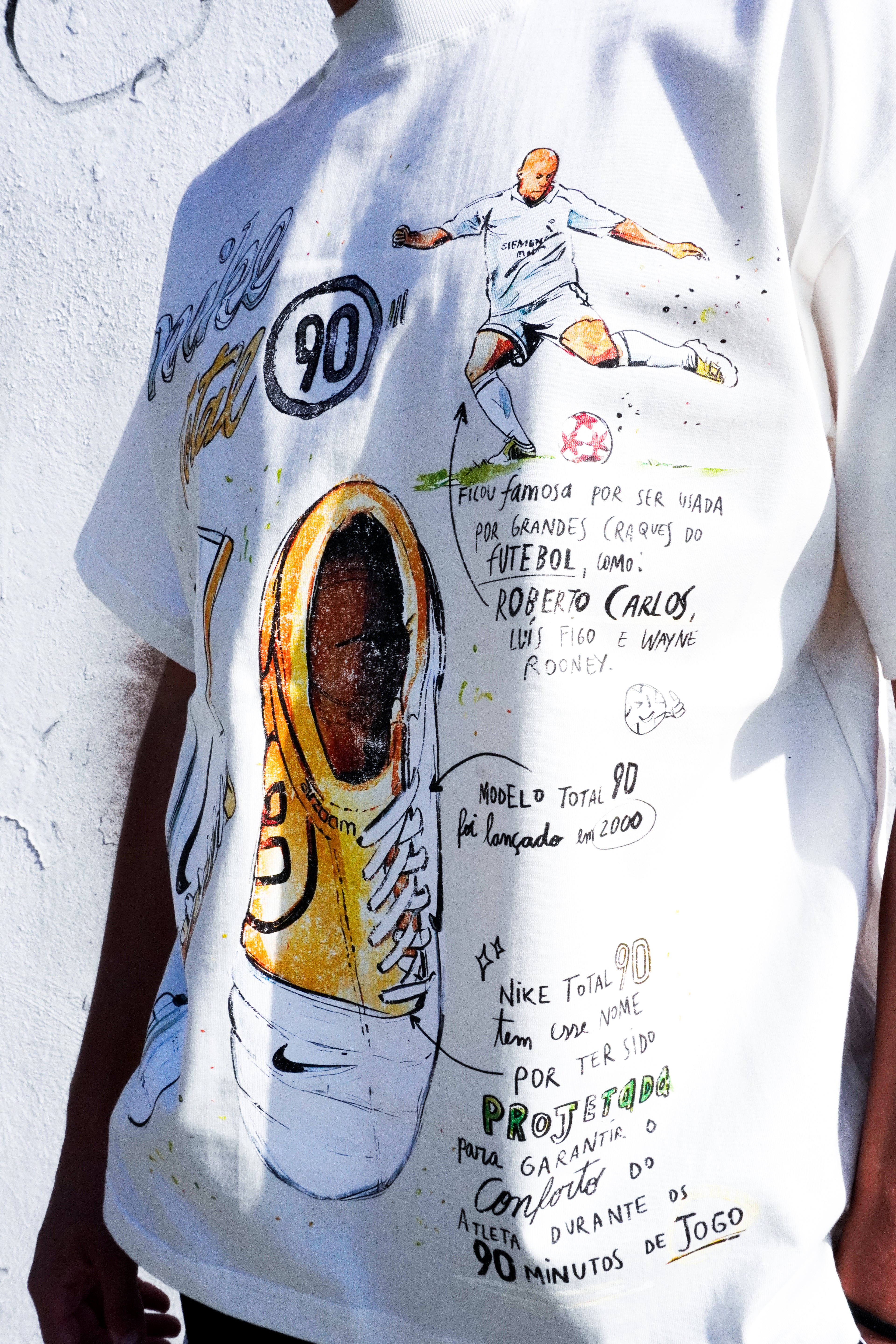 TOTAL 90 "PREMIUM" IVORY TEE