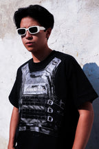 PREMIUM BLACK TEE VEST