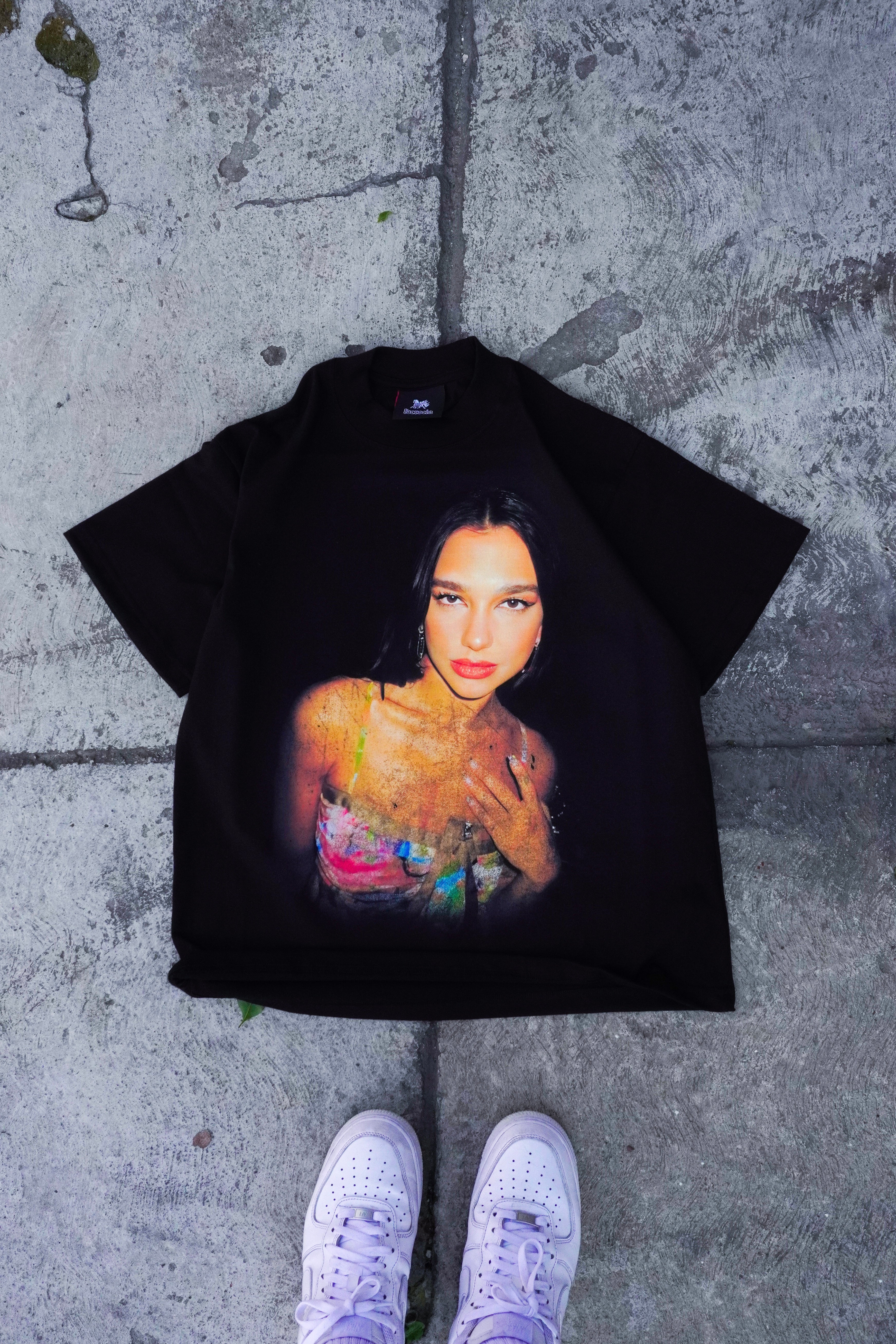 DUA LIPA "PREMIUM" BLACK TEE