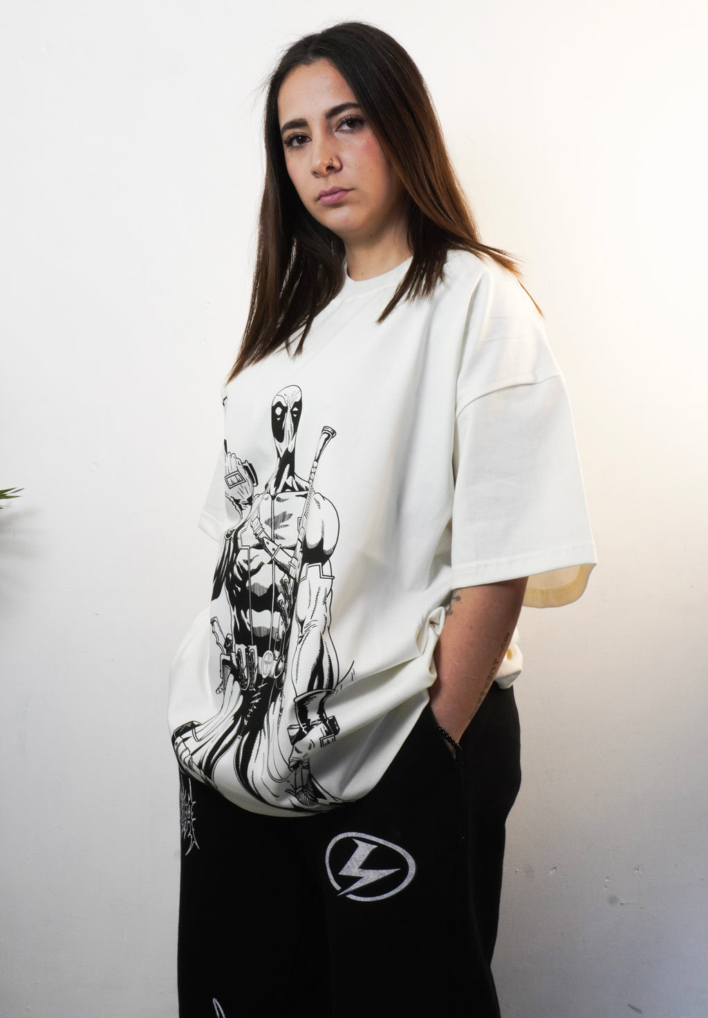 DEADPOOL "PREMIUM" IVORY TEE