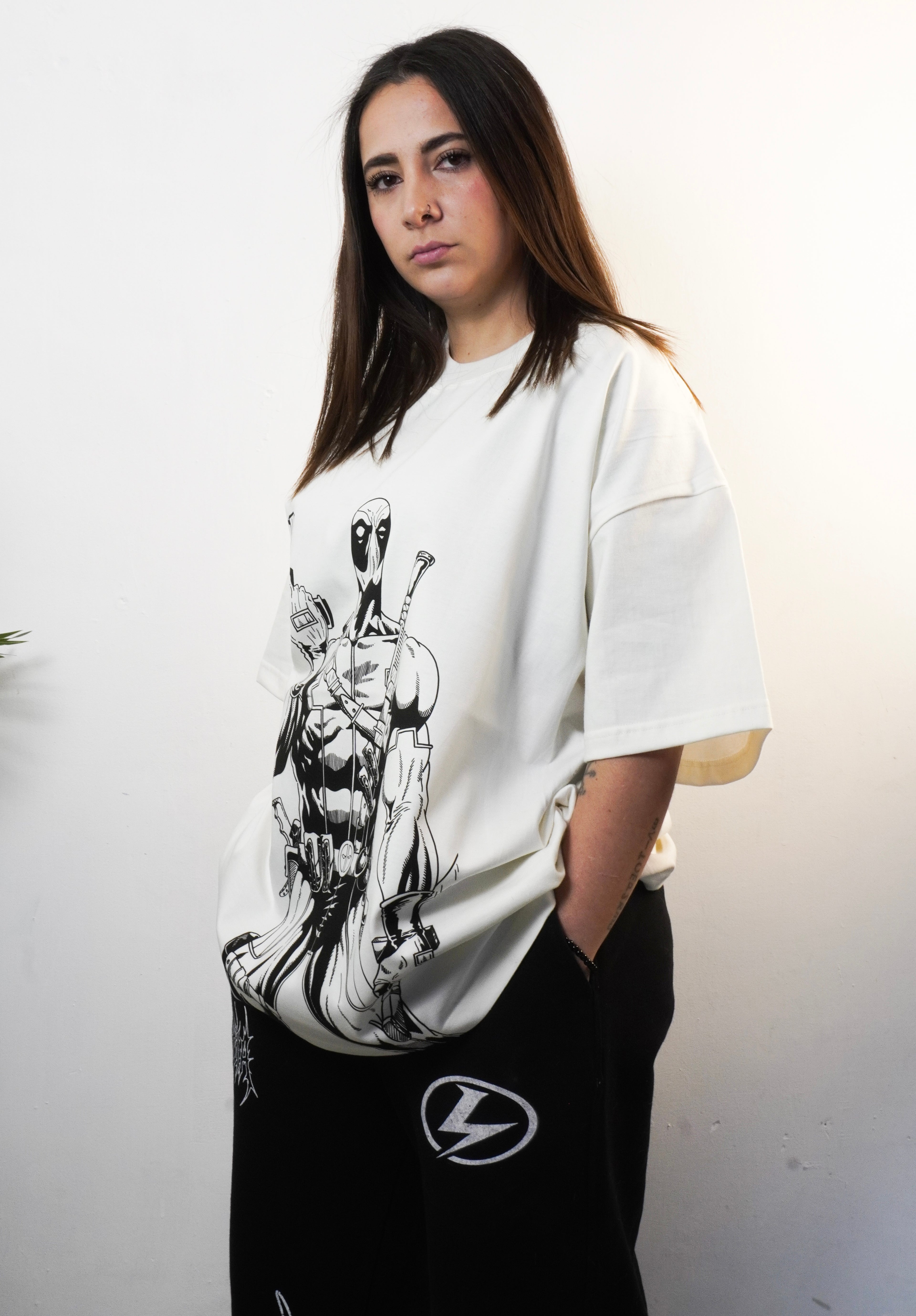 DEADPOOL "PREMIUM" IVORY TEE