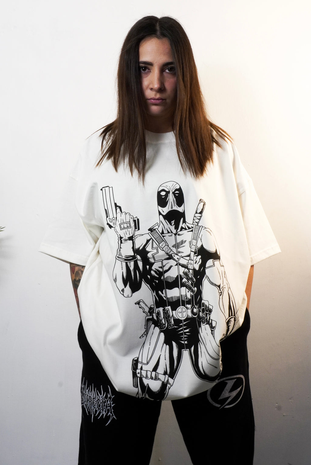 DEADPOOL "PREMIUM" IVORY TEE