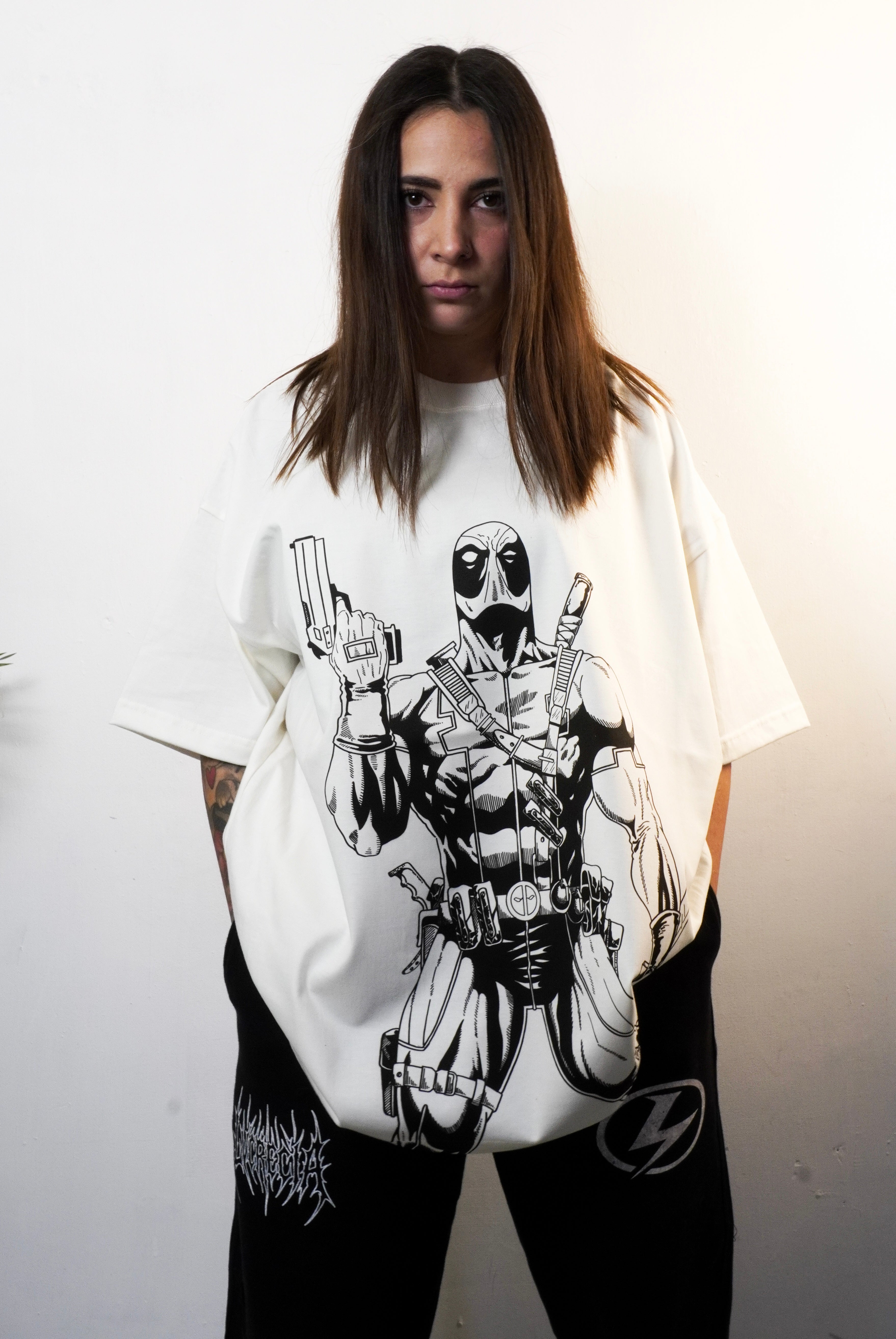 DEADPOOL "PREMIUM" IVORY TEE
