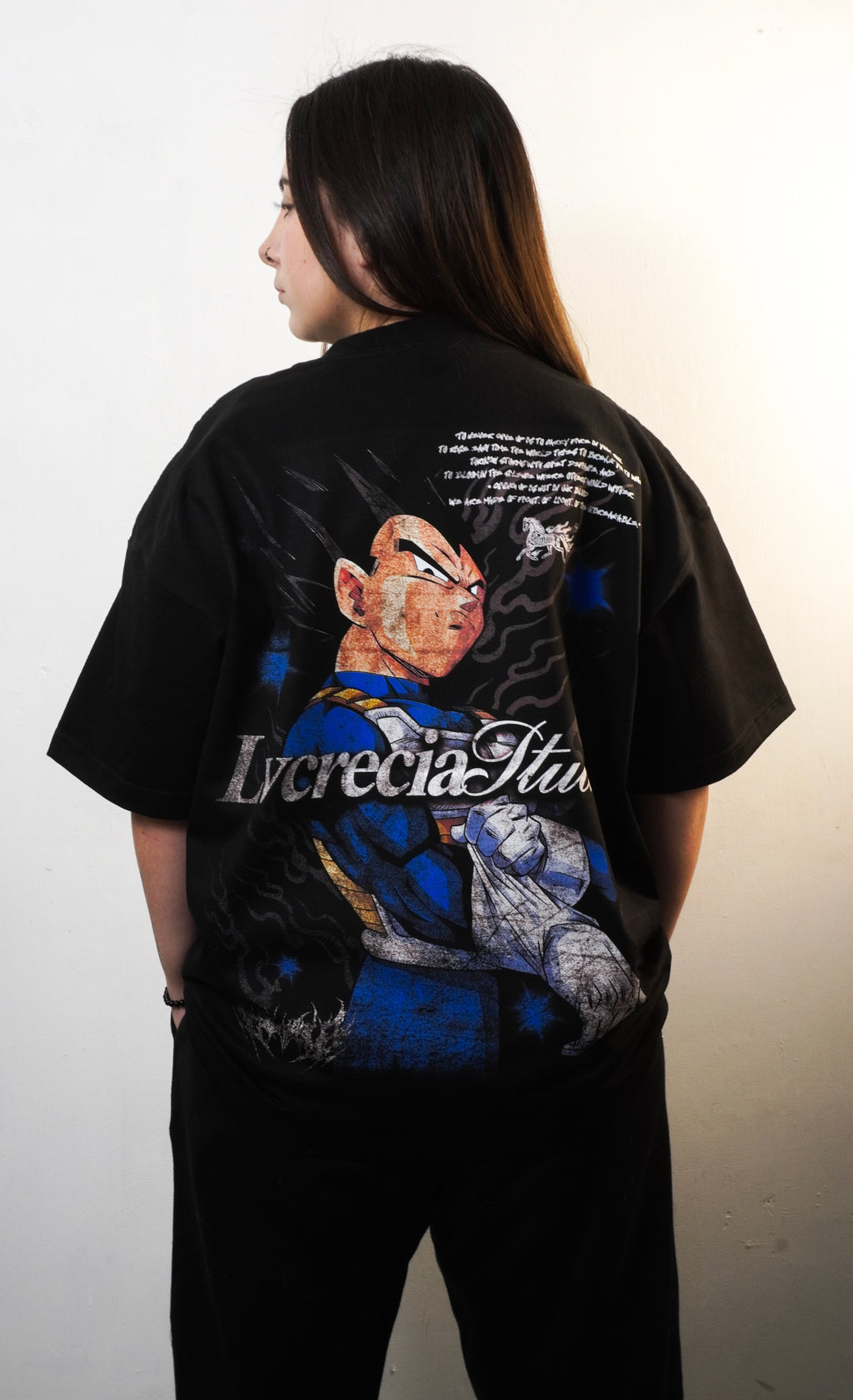VEGETTA "PREMIUM" BLACK TEE