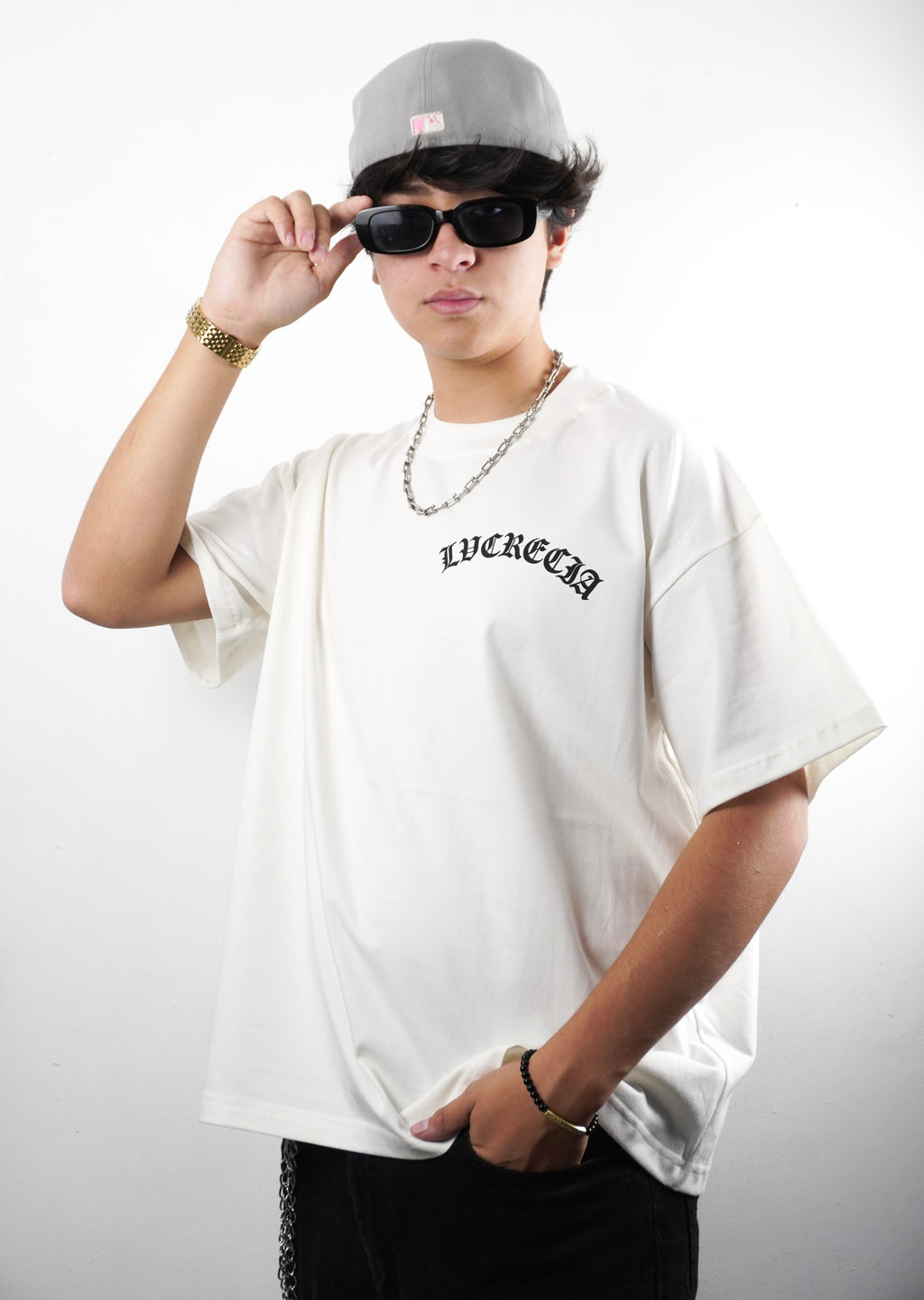 NO MERCY CLUB "PREMIUM" IVORY TEE