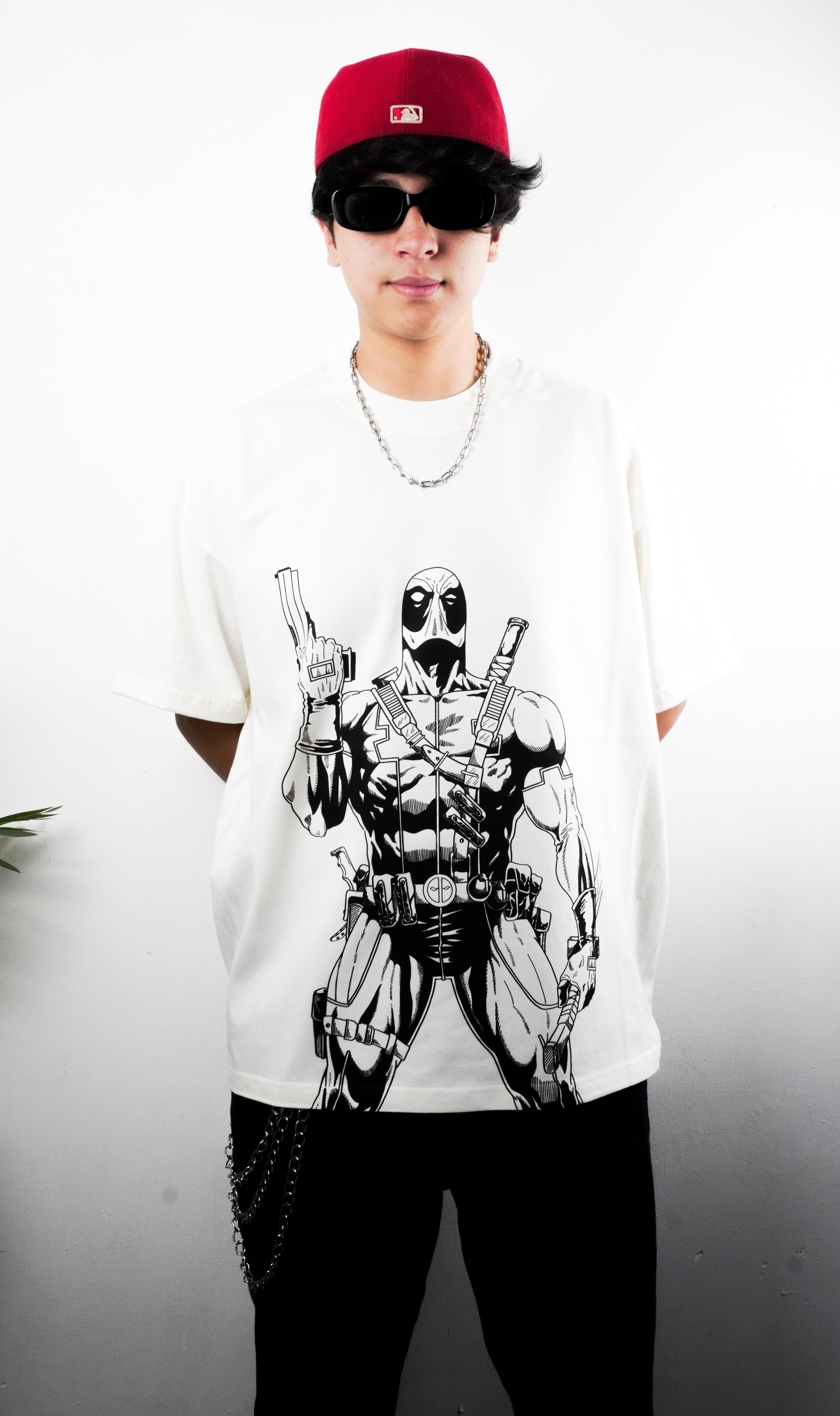 DEADPOOL "PREMIUM" IVORY TEE