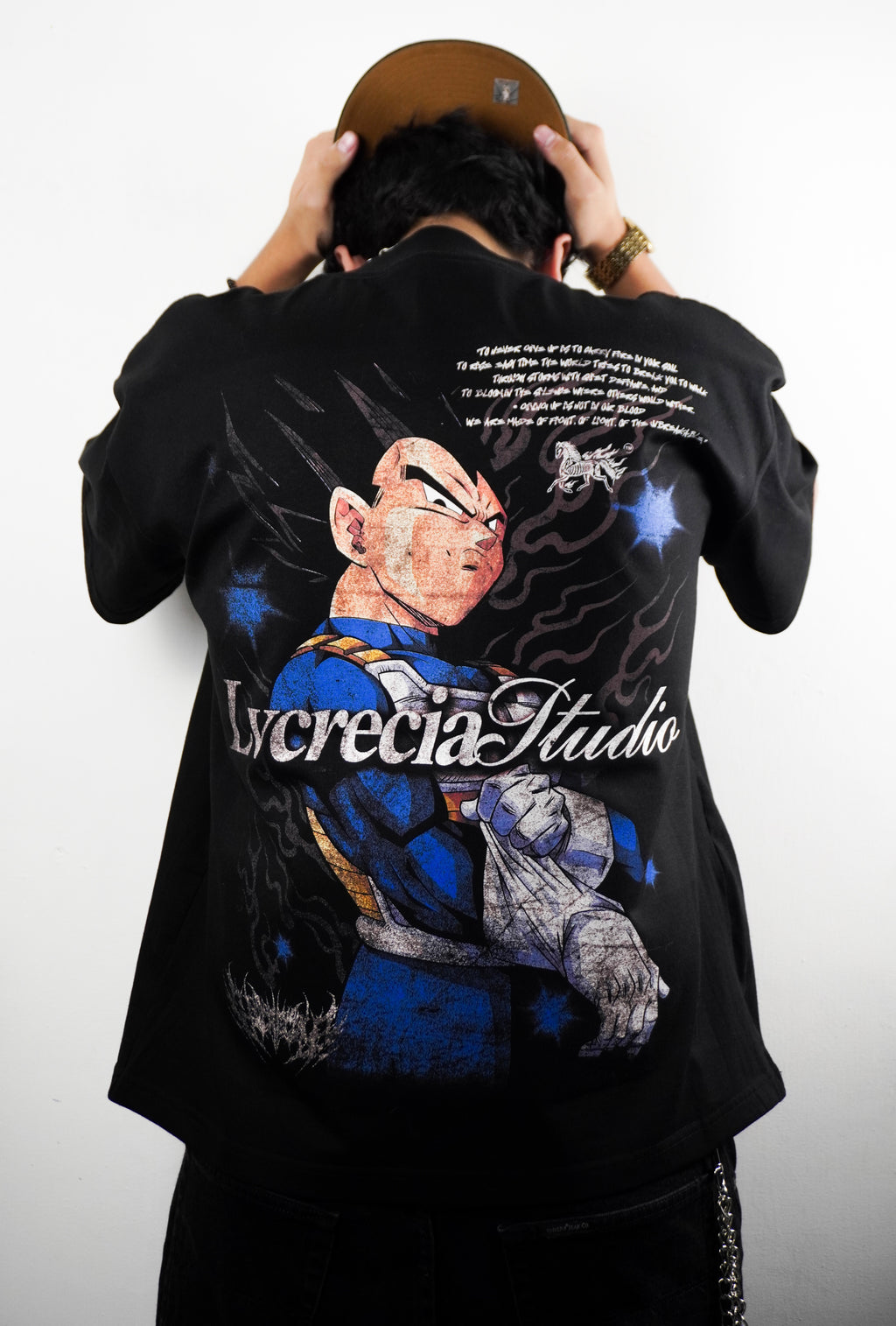 VEGETTA "PREMIUM" BLACK TEE