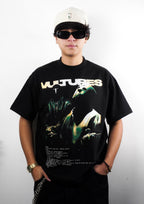 VULTURES "PREMIUM" BLACK TEE