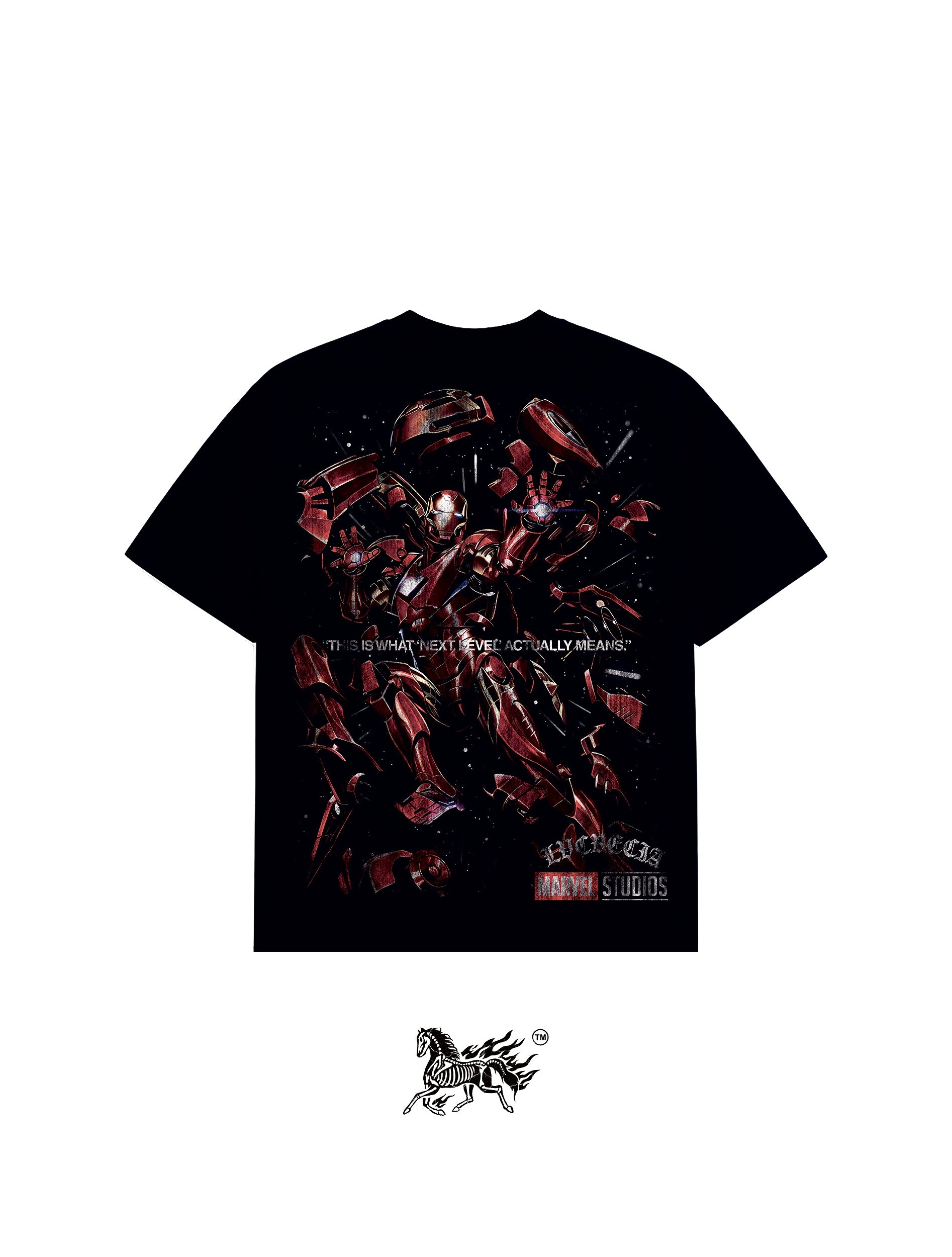 IRON MAN "PREMIUM"  BLACK TEE