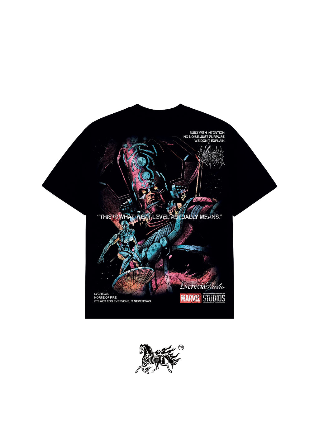 GALACTUS "PREMIUM" BLACK TEE