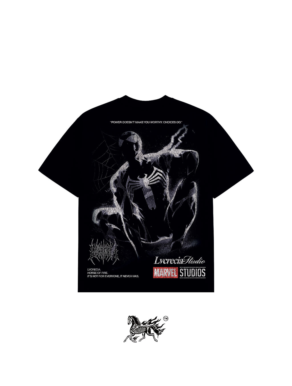 SYMBIOTE SPIDEY "PREMIUM"  BLACK TEE