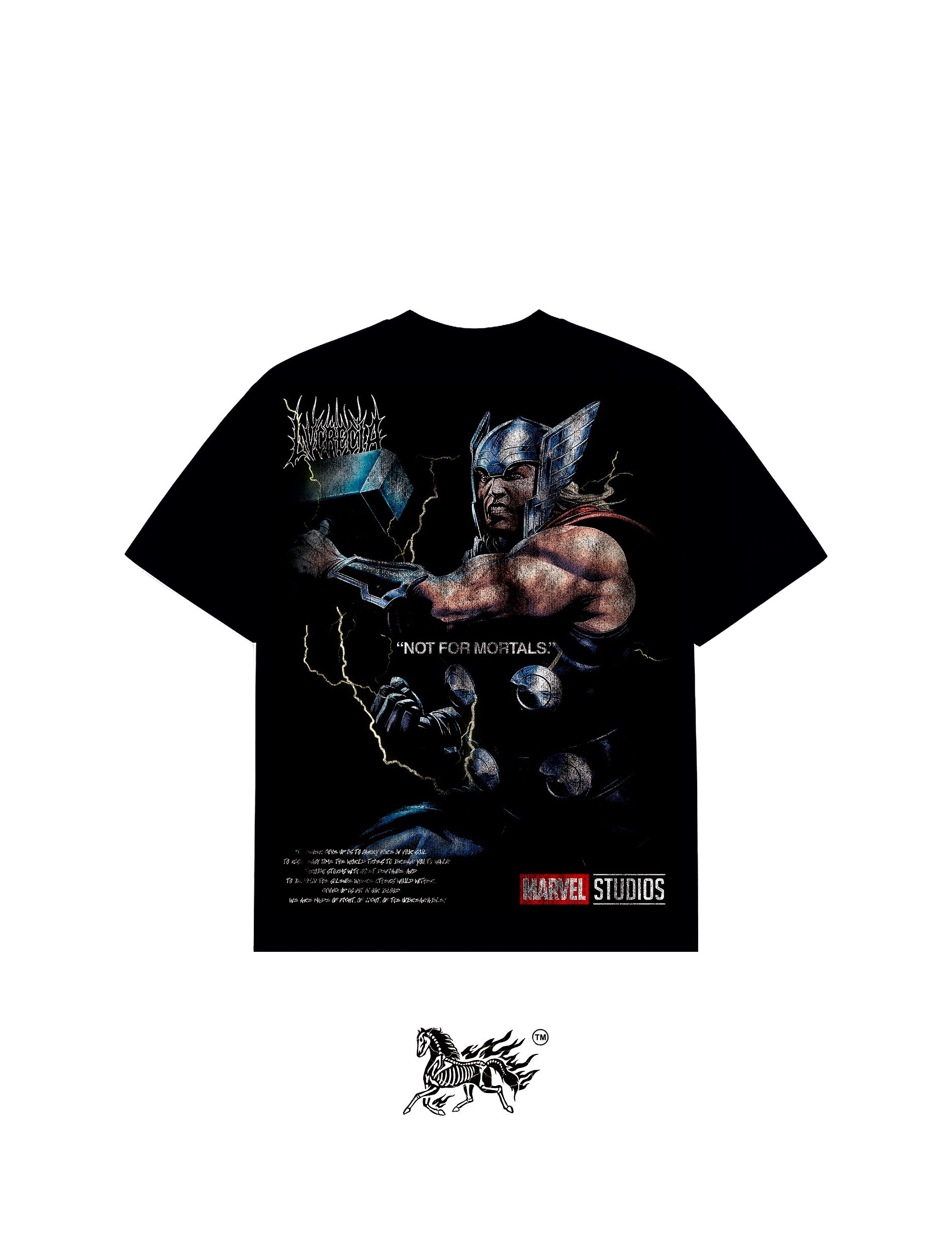 GOD OF THUNDER "PREMIUM" BLACK TEE