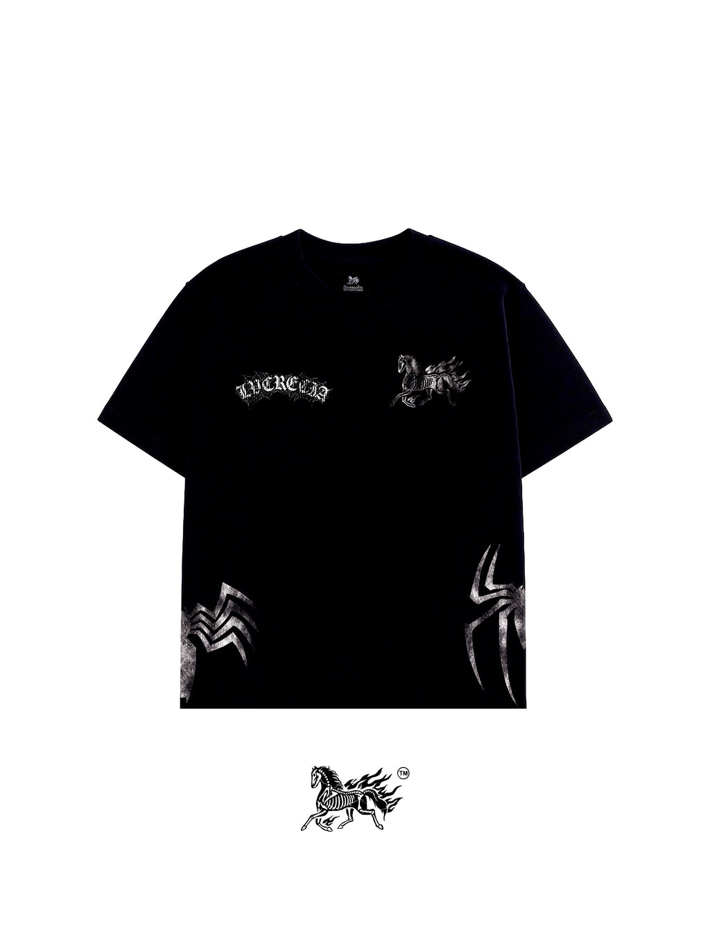 RIVALS "PREMIUM" ALL OVER PRINT BLACK TEE