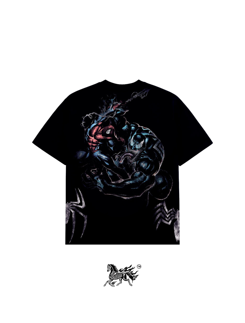 RIVALS "PREMIUM" ALL OVER PRINT BLACK TEE