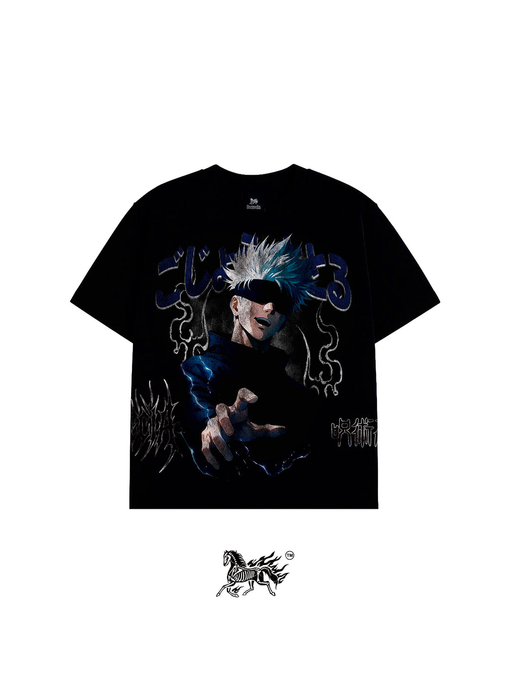 GOJO AOP "PREMIUM" BLACK TEE