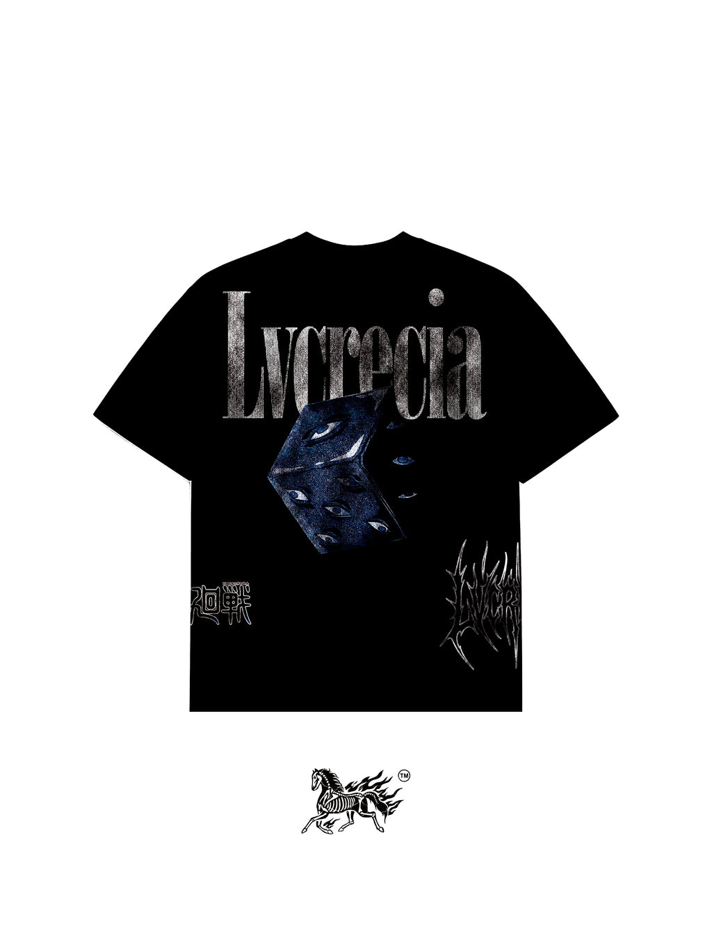 GOJO AOP "PREMIUM" BLACK TEE