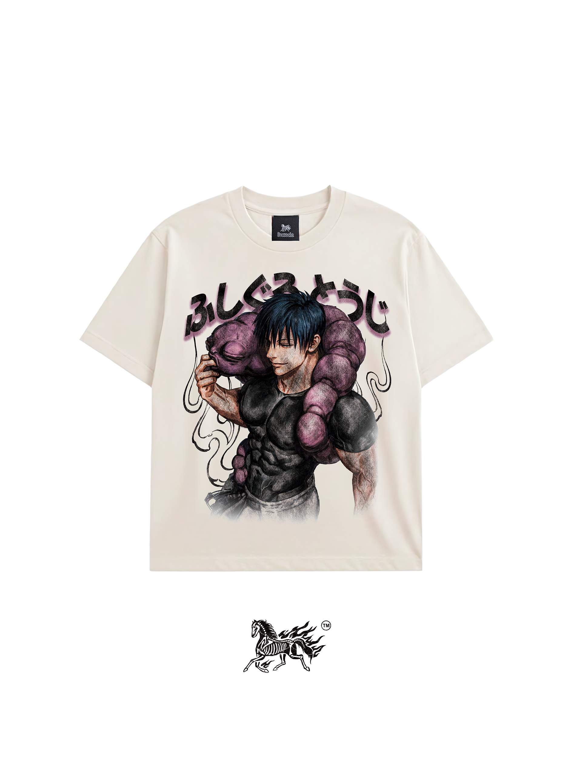 TOJI FRONT ONLY " PREMIUM" IVORY TEE