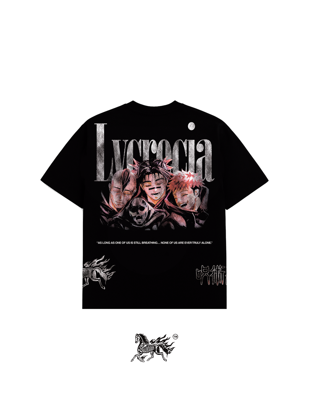 CHOSO KAMO AOP "PREMIUM" BLACK TEE
