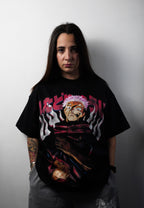 YUJI ITADORI FRONT ONLY "PREMIUM" BLACK TEE