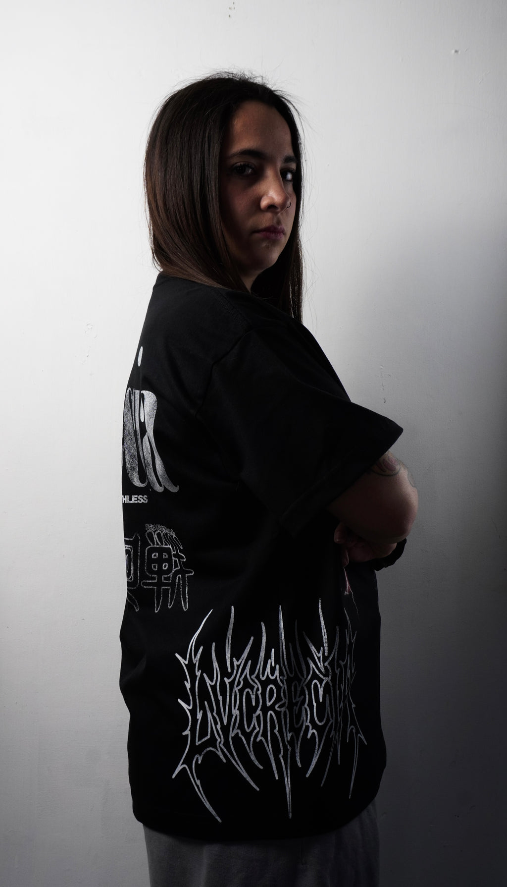 MAKI ZENIN AOP "PREMIUM" BLACK TEE