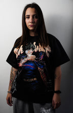 MAKI ZENIN AOP "PREMIUM" BLACK TEE