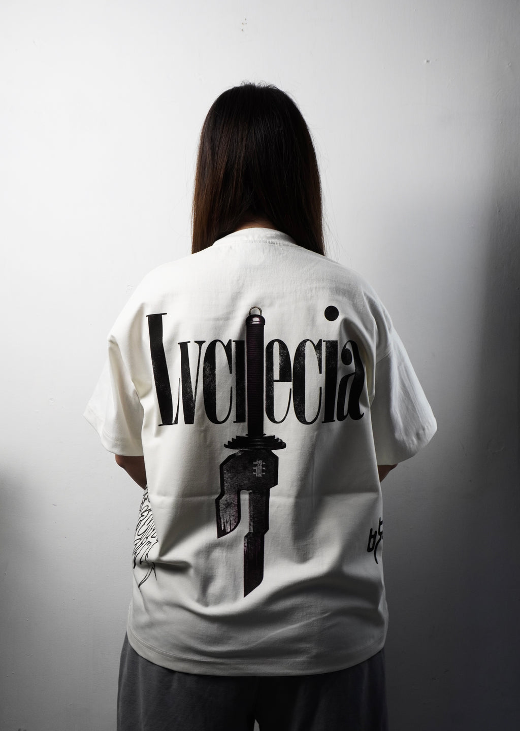 TOJI AOP "PREMIUM" IVORY TEE