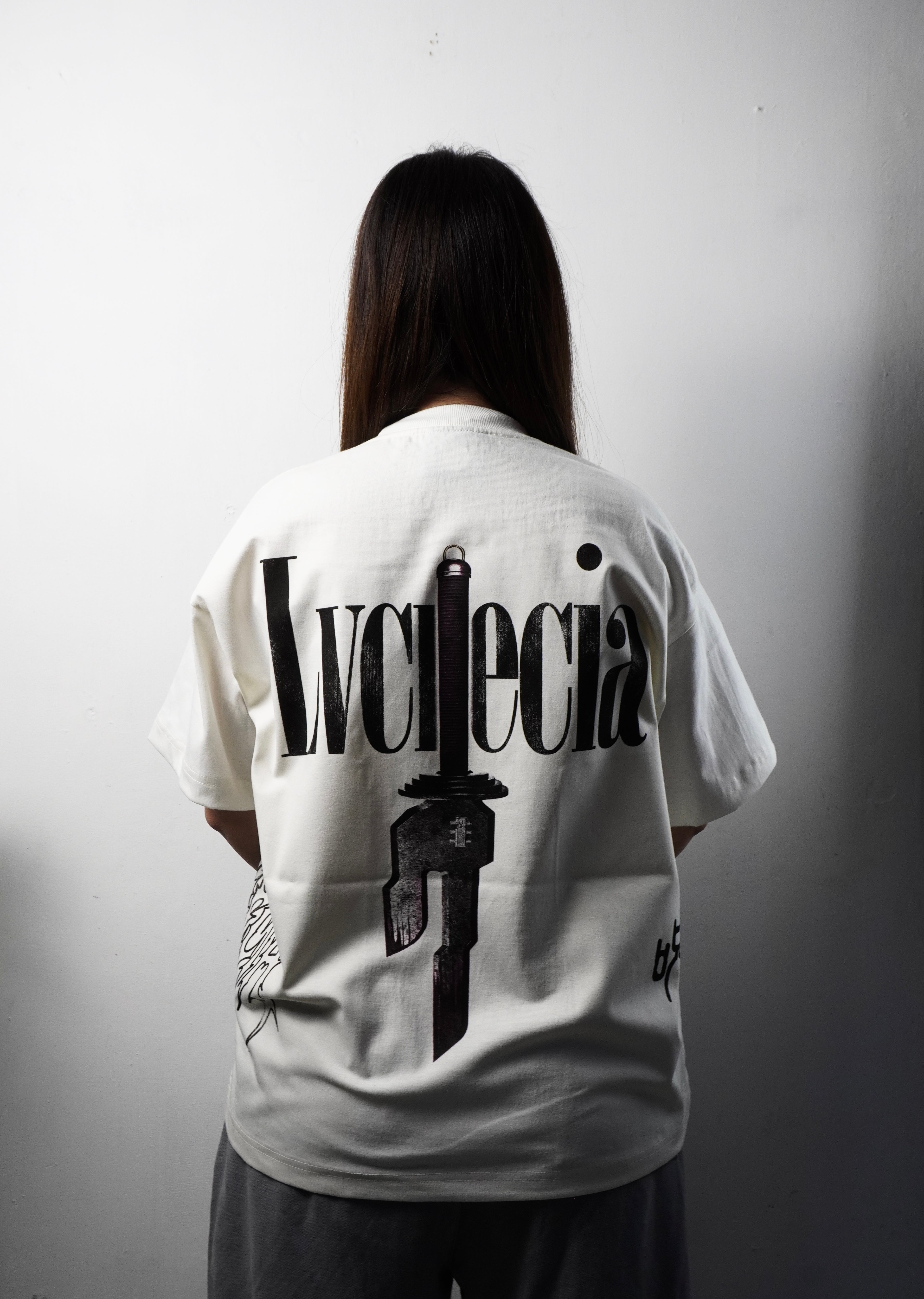 TOJI AOP "PREMIUM" IVORY TEE