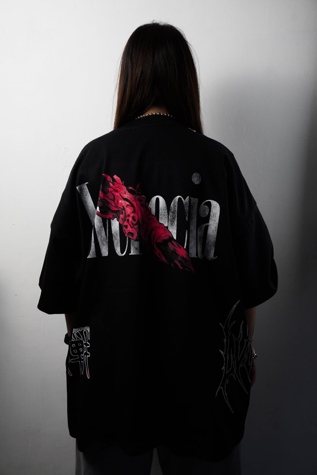 YUJI ITADORI AOP "PREMIUM" BLACK TEE