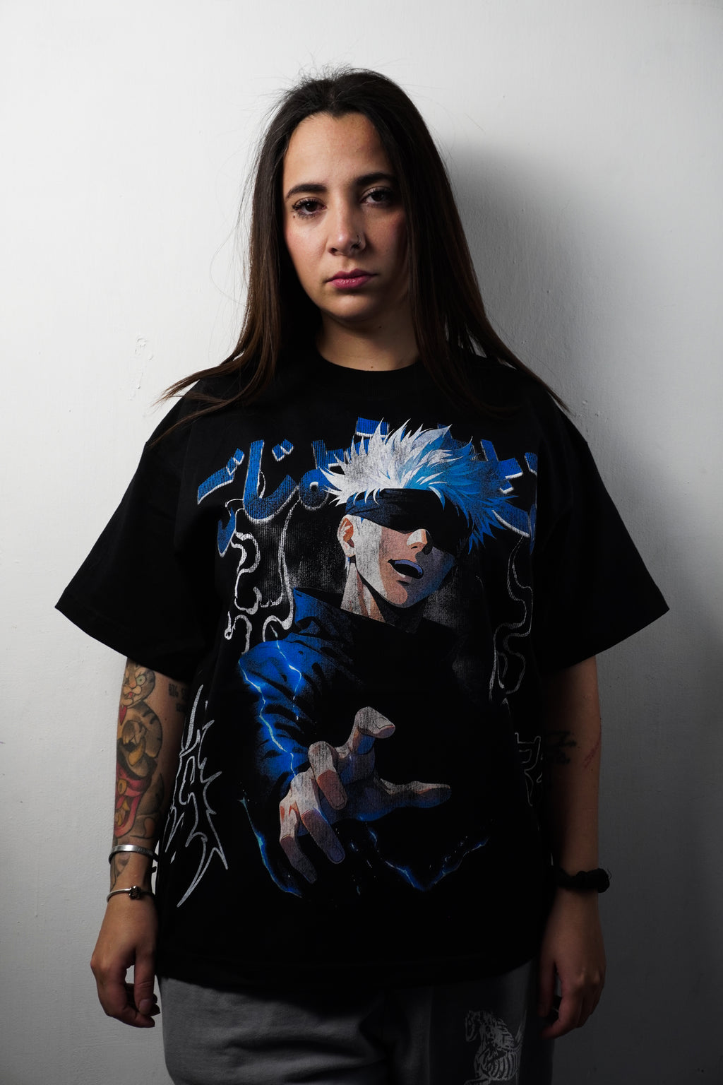 GOJO AOP "PREMIUM" BLACK TEE