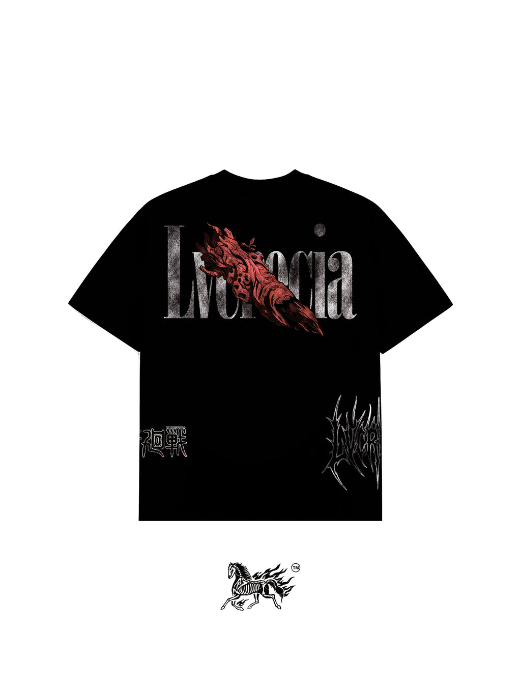 YUJI ITADORI AOP "PREMIUM" BLACK TEE