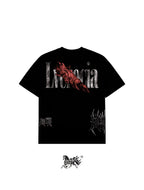 YUJI ITADORI AOP "PREMIUM" BLACK TEE