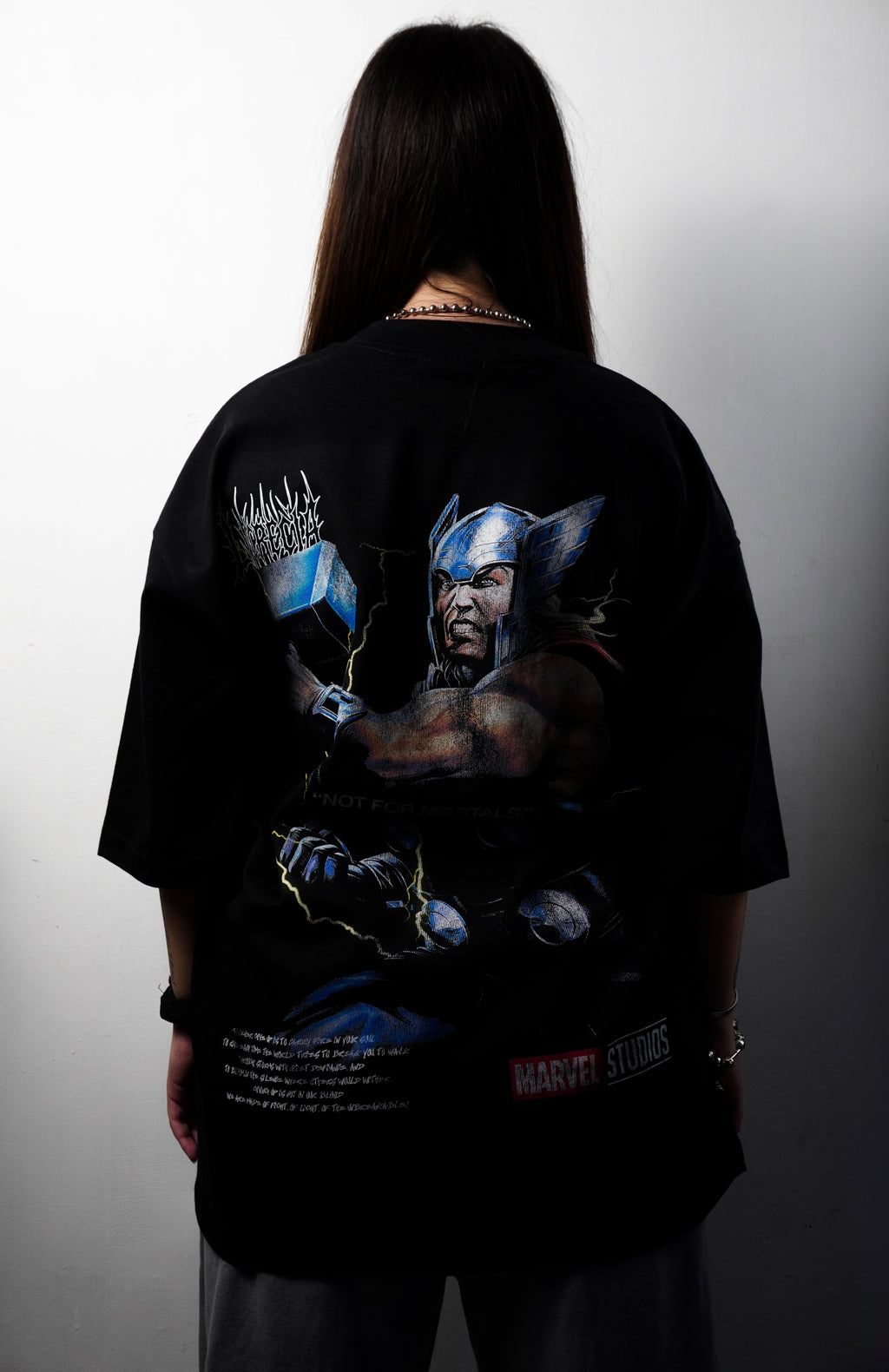 GOD OF THUNDER "PREMIUM" BLACK TEE