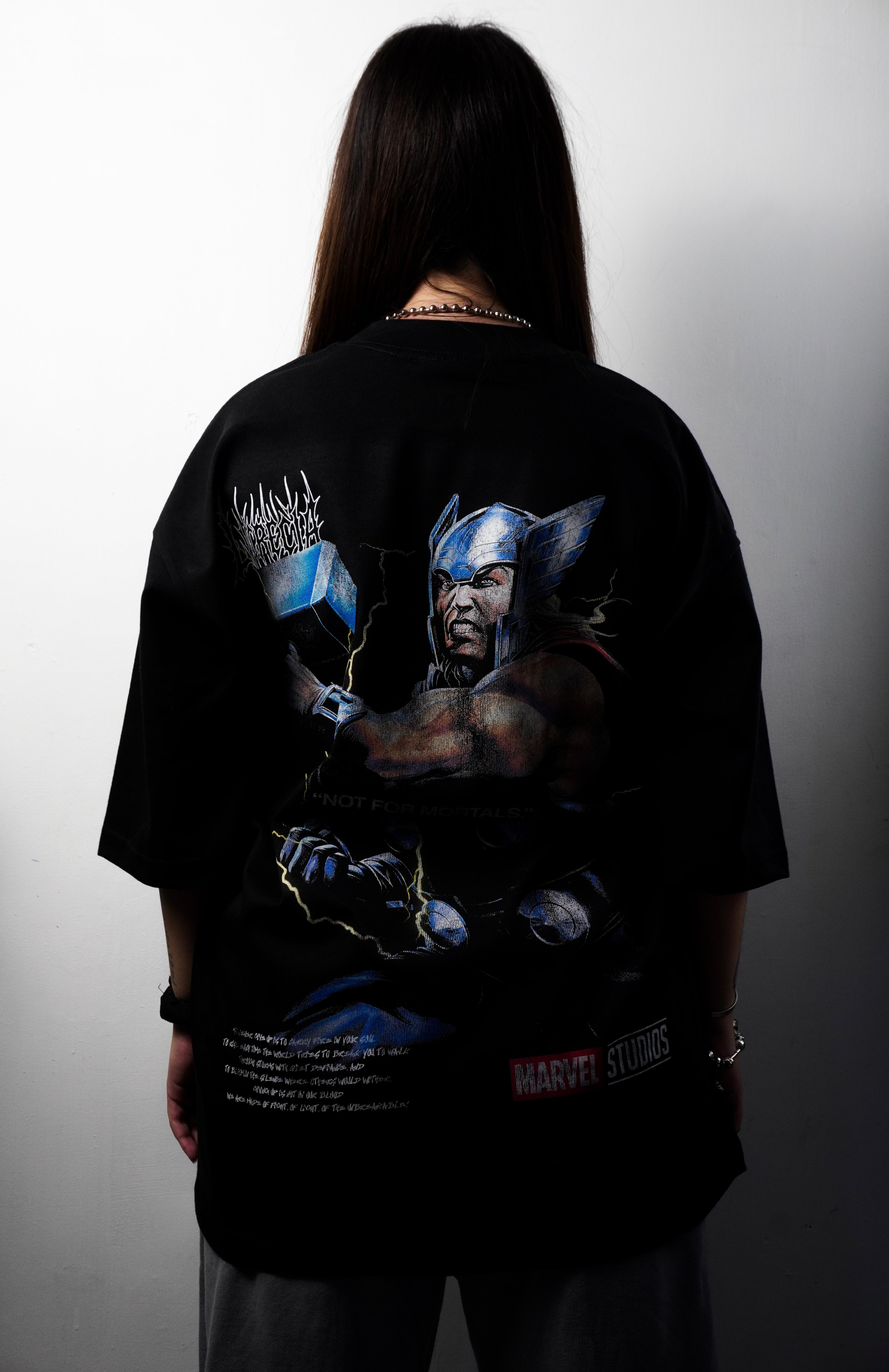 GOD OF THUNDER "PREMIUM" BLACK TEE
