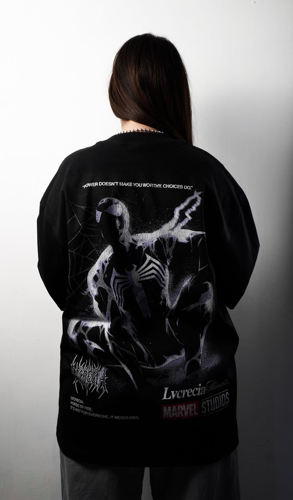 SYMBIOTE SPIDEY "PREMIUM"  BLACK TEE