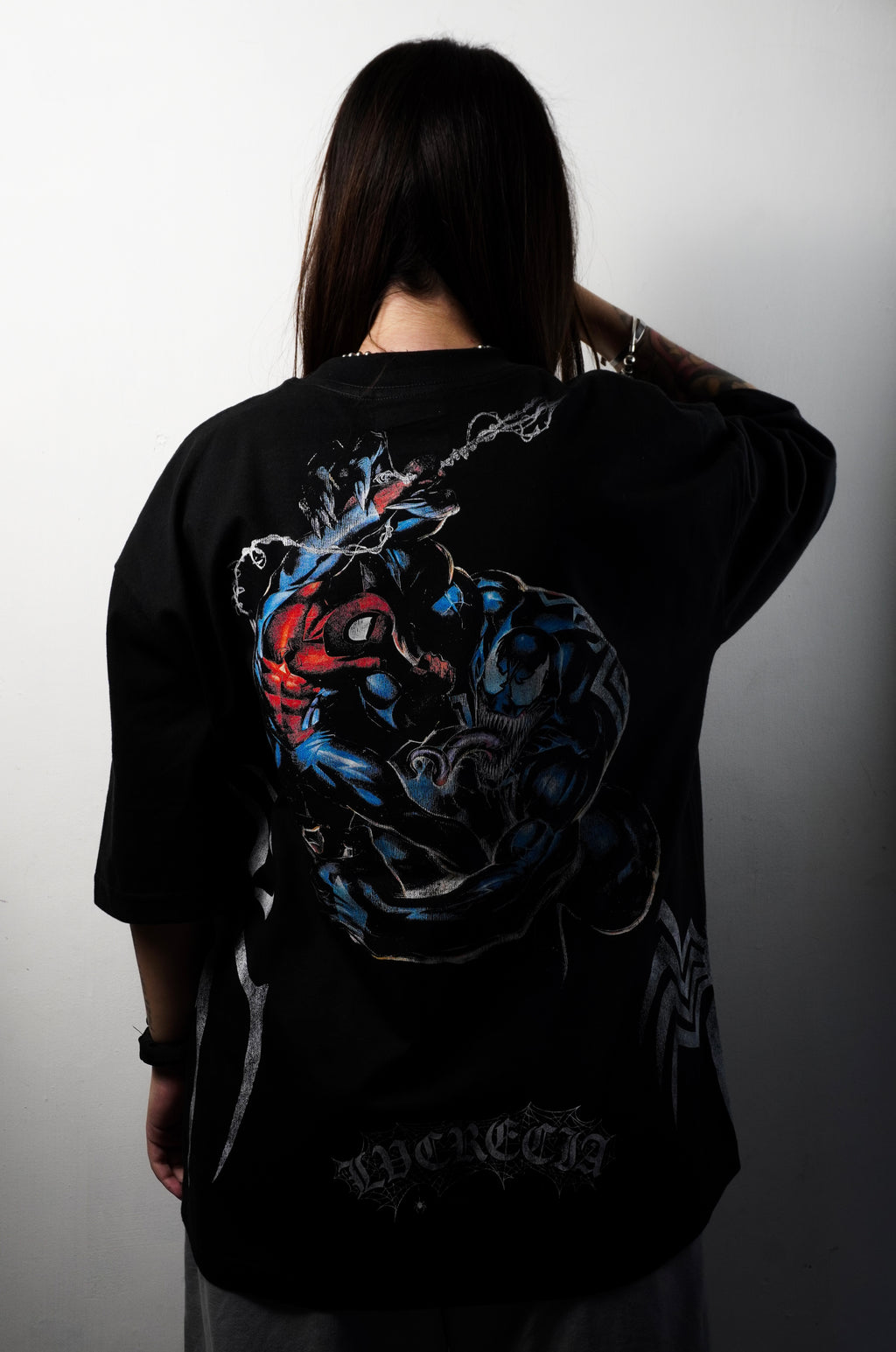 RIVALS "PREMIUM" ALL OVER PRINT BLACK TEE