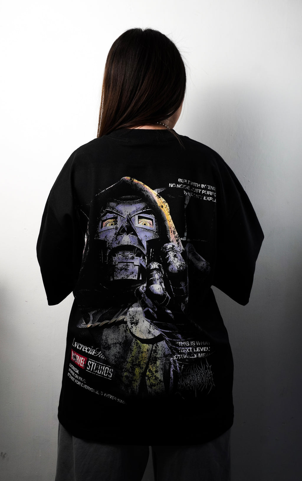 DR. DOOM 2.0 "PREMIUM" BLACK TEE