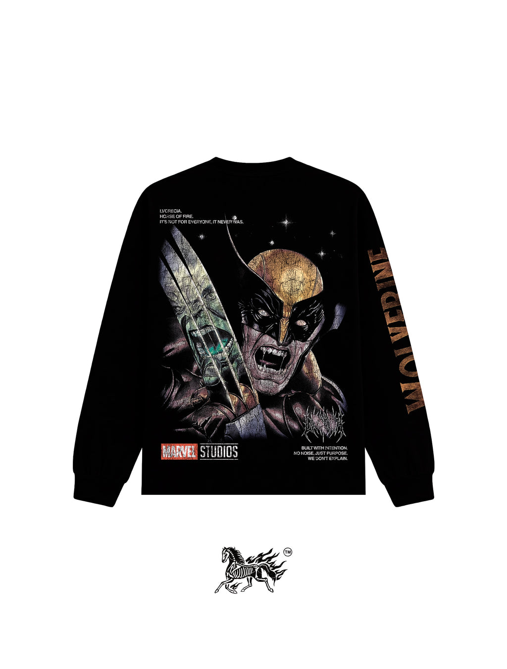 PRIMAL RAGE "PREMIUM" LONG SLEEVE BLACK TEE
