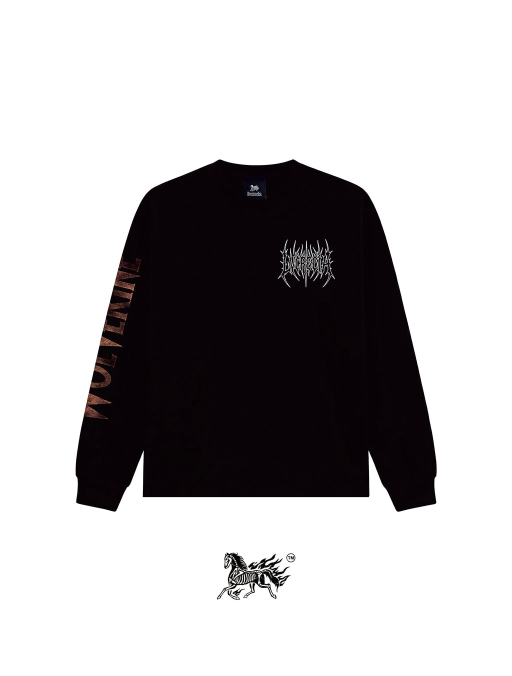 PRIMAL RAGE "PREMIUM" LONG SLEEVE BLACK TEE