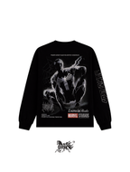 SYMBIOTE SPIDEY "PREMIUM" LONG SLEEVE BLACK TEE