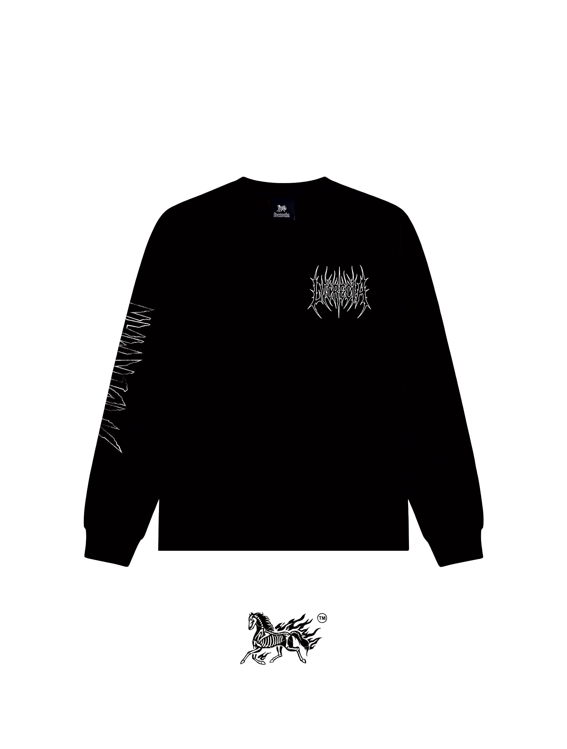 SYMBIOTE SPIDEY "PREMIUM" LONG SLEEVE BLACK TEE
