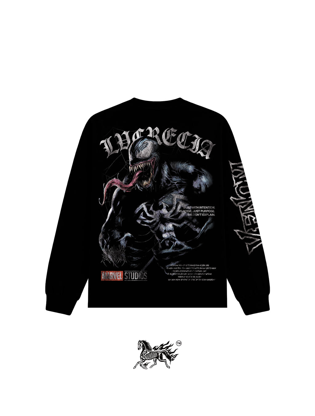 VENOM 2.0 "PREMIUM" LONG SLEEVE BLACK TEE