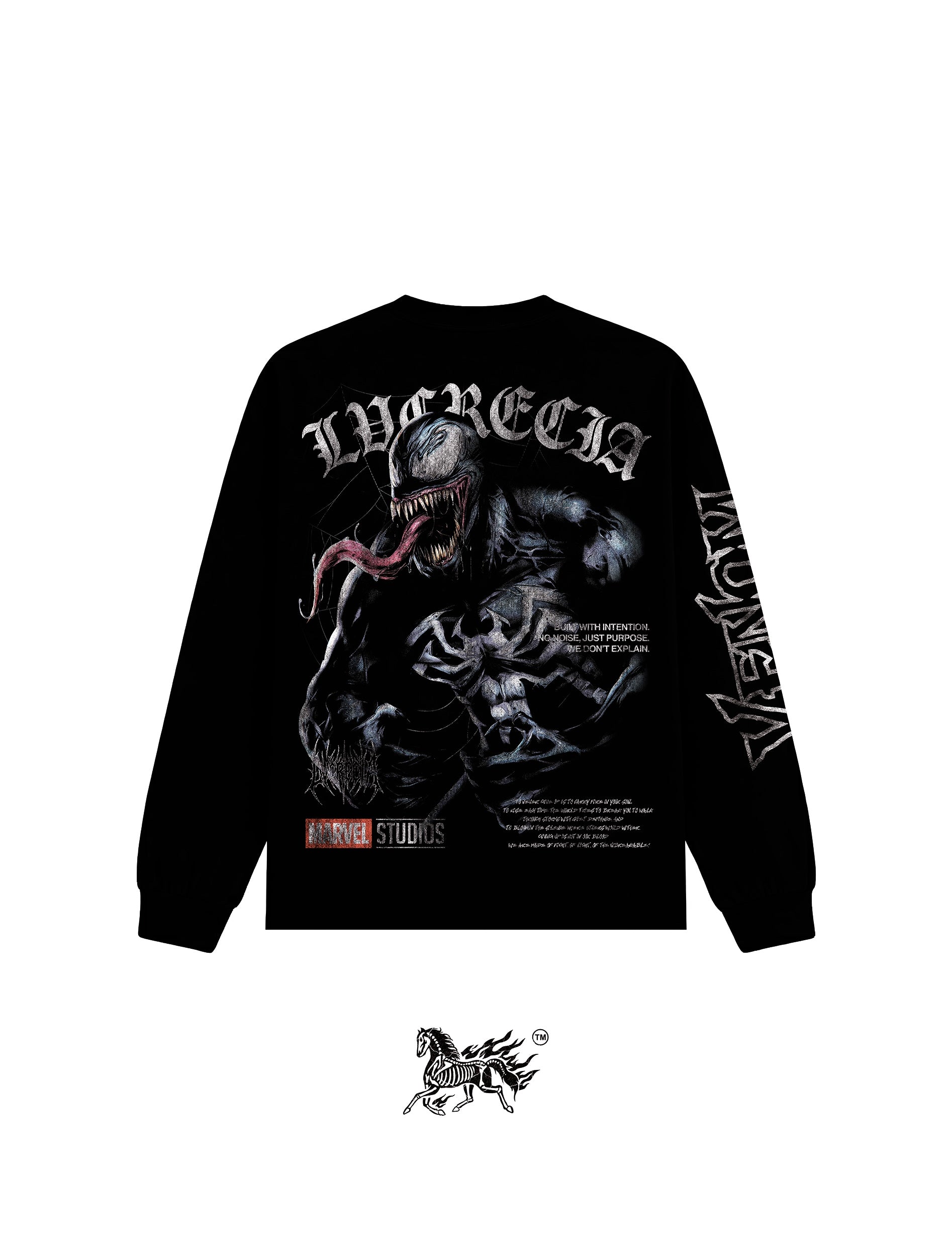VENOM 2.0 "PREMIUM" LONG SLEEVE BLACK TEE